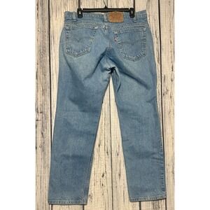 Vtg Levi's 506 0213 Men's Size 36x30 Straight Leg Red Tab Blue Denim Made in USA